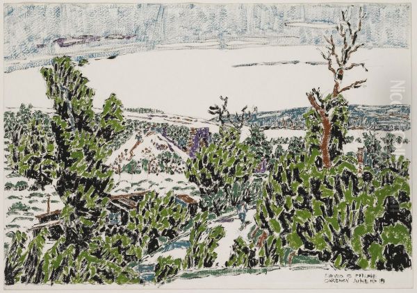 Vimy Ridge from Carency - view 1