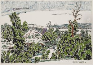 Vimy Ridge from Carency by David Milne