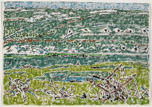Near view of Vimy Ridge - view 1