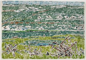Near view of Vimy Ridge by David Milne
