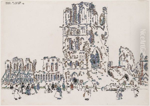 The Cloth Hall, Ypres - view 1