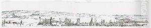Panorama of Ypres from the Ramparts