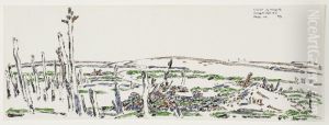 Hill 60 from Zillebecke by David Milne