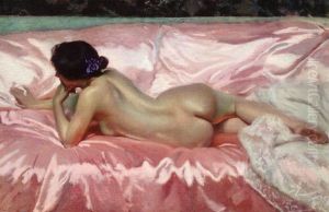 Nude Woman by Joaquin Sorolla