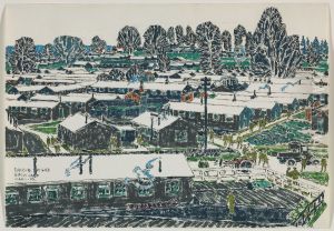 South Camp from General Headquarters by David Milne