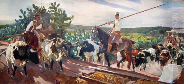 Andalucia, El Encierro - view 1