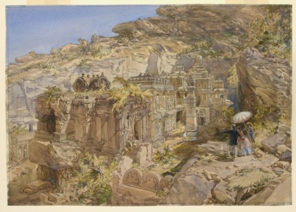 Kailasanatha temple, Ellora - view 1
