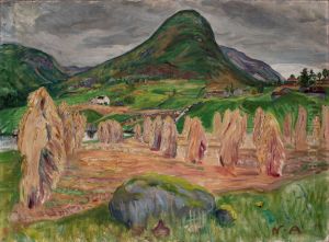 Kornstaur by Nikolai Astrup