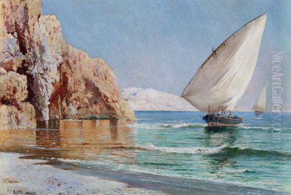 Boats Arriving - view 1