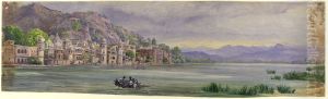 'Hurdwar. India. May 1878' by Marianne North
