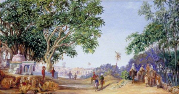 Bridge of Chittoore in Rajpootana - view 1