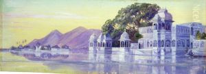 Lake of Islands, Oodipore, Guzerat, Western India