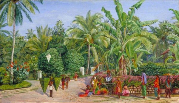 View from the Artist's Window at Buitenzorg, Java - view 1