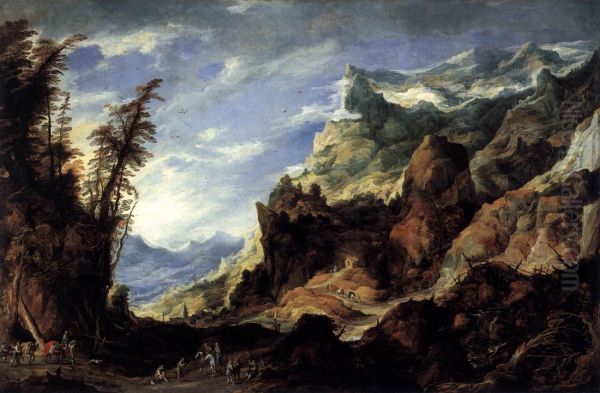 Large Mountain Landscape - view 1