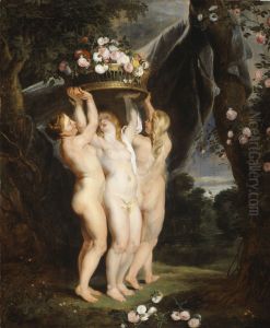 The Three Graces by (studio of) Rubens, Peter Paul