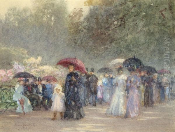 Hyde Park, May - view 1