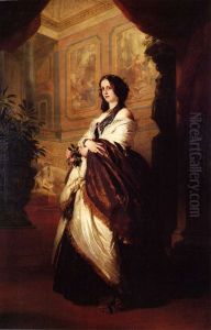 Harriet Sutherland-Leveson-Gower, Duchess of Sutherland by Franz Xavier Winterhalter