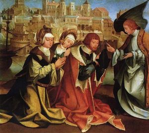 Os Santos Martires de Lisboa by Garcia Fernandes