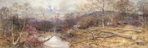 The Stream Through The Wood by William Paton Burton