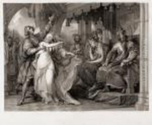 A Collection Of Prints From Pictures Painted For The Purpose Of Illustraing The Dramatic Works by William Shakespeare Burton