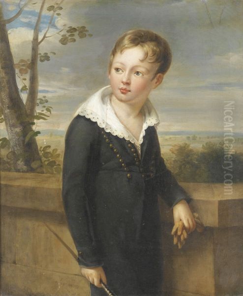 The duc d'Orleans as a child - view 1