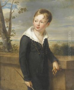 The duc d'Orleans as a child