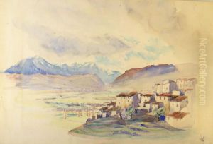 Mountain Village by Charles Fell