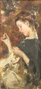 Jeune Fille au Travail by Irolli Vincenzo