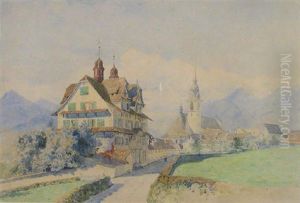 Swiss Scene by James Crowe Richmond