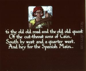 Untitled ("t's the old old road and the old old quest...") by Vivian Smith