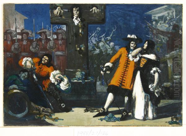 Titus Oates in the Stocks - view 1