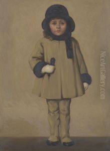 Lilian (Portrait of a Child) by Vivian Smith