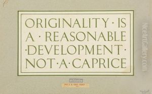 Untitled (Roman Lettering) by Vivian Smith