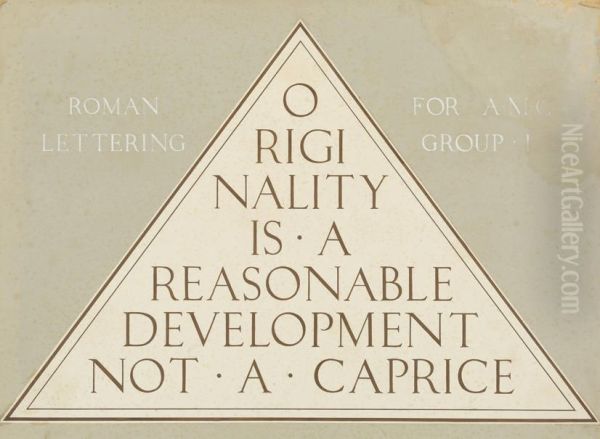 Untitled (Roman Lettering) - view 1