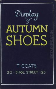 Untitled (Display of Autumn Shoes)
