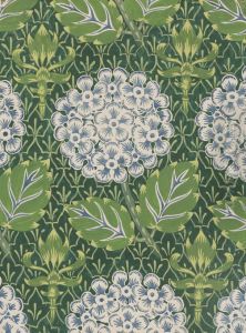 Untitled (Hydrangea wallpaper design) by Vivian Smith