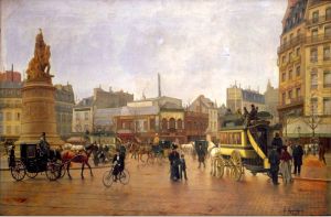 Place Clichy by Edmond Grandjean