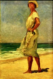 Mulher na praia Mulher na praia