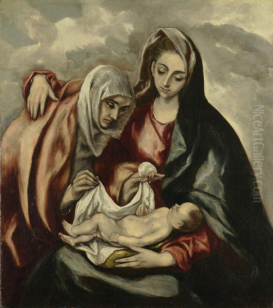The Virgin and Child with Saint Anne - view 1