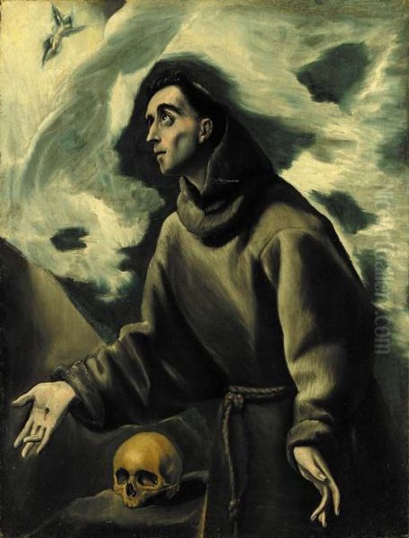 Saint Francis receiving the stigmata - view 1