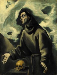 Saint Francis receiving the stigmata