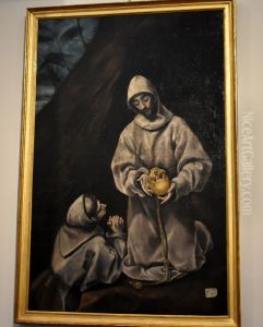 Saint Francis with Brother Leo