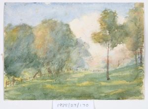 Untitled (Sunlit landscape)