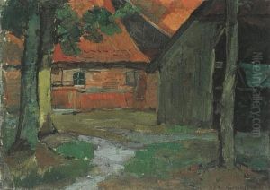 Farmyard with carriage barn in the Achterhoek