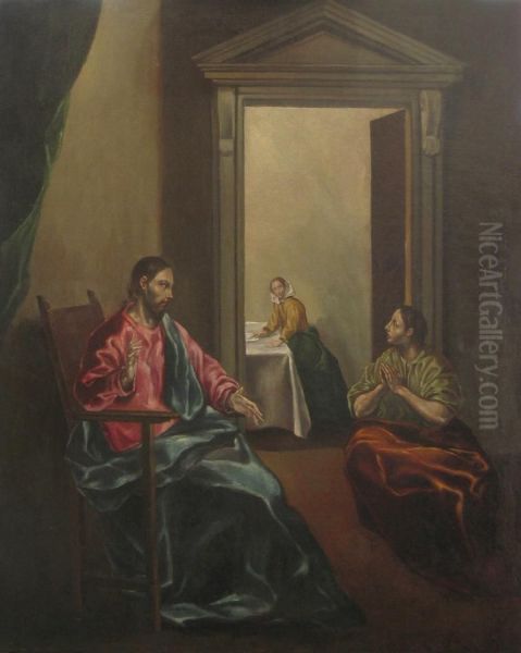 Cristo en casa de Marta y Maria - view 1