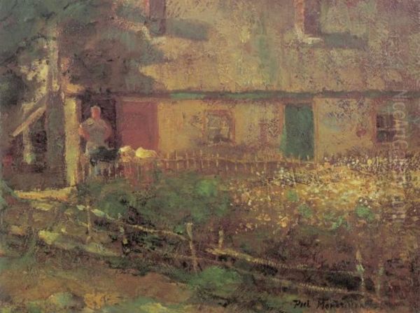 Farmhouse with garden - view 1