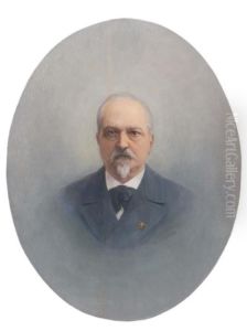 Portrait of Carolus Marinus Johannes Willem van Rijnen (1832-1903)