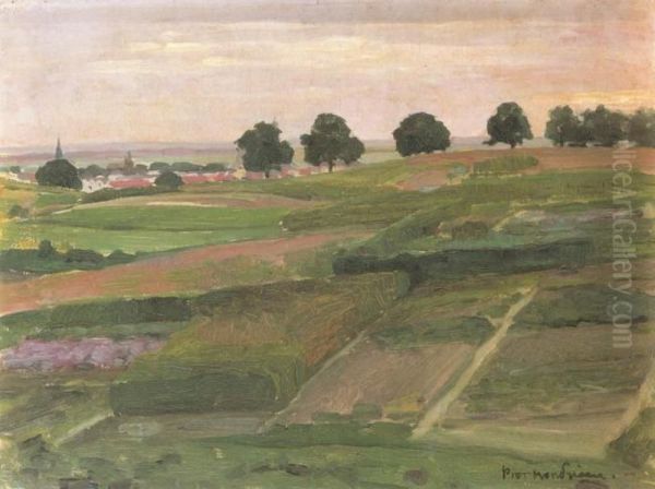 Fields overlooking Arnhem from the north - view 1