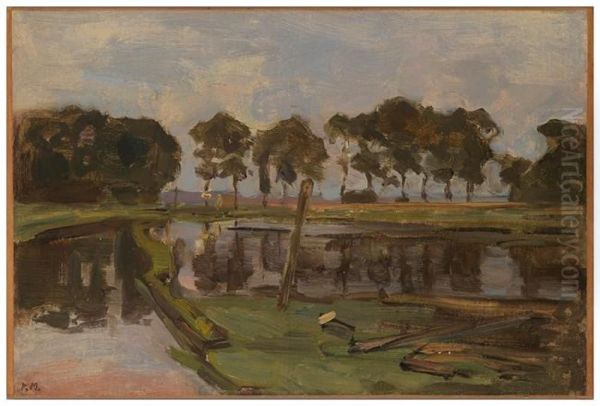Mooring docks near the Omval - view 1