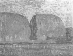 Haystacks I by Piet Mondrian